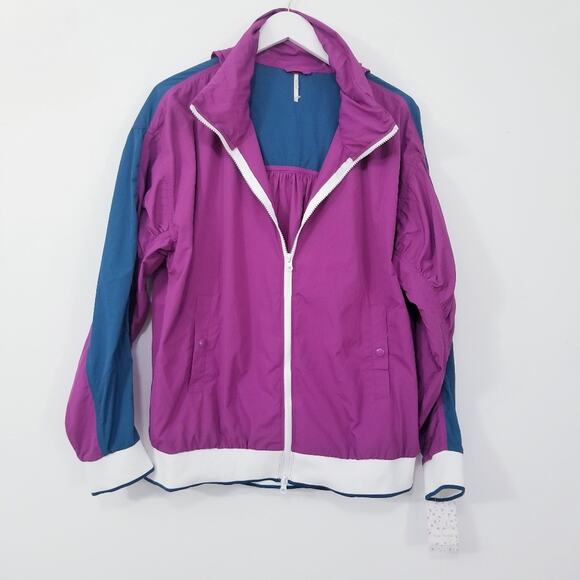 Free People Boisenberry Combo Lightweight Jacket - Picture 3 of 7